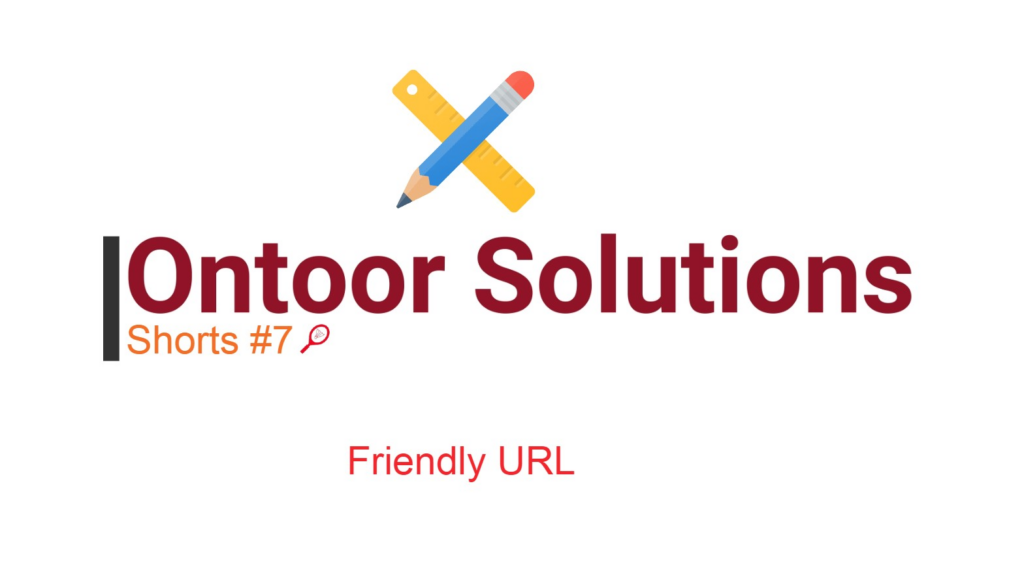 APEX Friendly URL | Ontoor Shorts #7