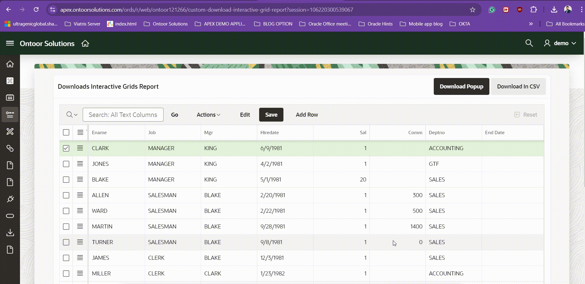 Streamlining Data Downloads in Oracle APEX Interactive Grids: A Professional Guide