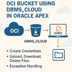 Store and Access Files in OCI Bucket Using DBMS_CLOUD in Oracle APEX